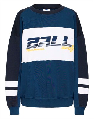 BABadini Colorblock Sweatshirt - Moonlit Ocean